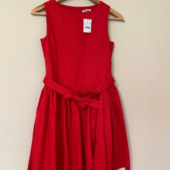 women's red dress shirt Red Shirt Dress With Sequin Details